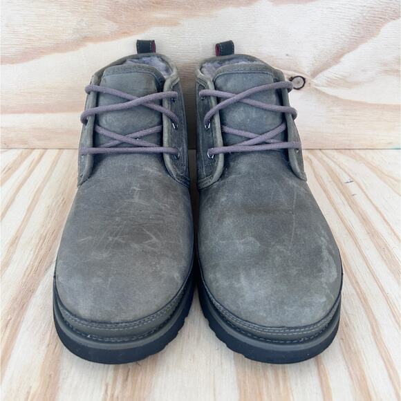 UGG - Neumel Weather - Ankle Boots - Gray - Men's - 10 - S/N 1017254 - Picture 2 of 9